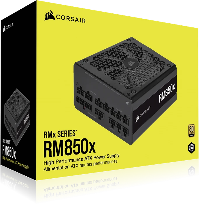 Corsair RMx Series 2021 RM850x 850W, ATX 2.4