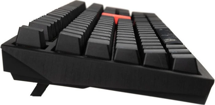 Ducky Shine 7 PBT, LEDs RGB, schwarz, MX RGB RED, USB, DE