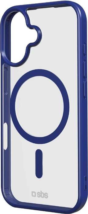 SBS Mobile Mag Frame Case für Apple iPhone 17 blau