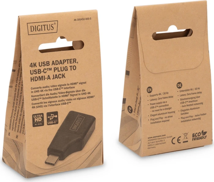 Digitus 4K USB Adapter USB-C 2.0 auf HDMI