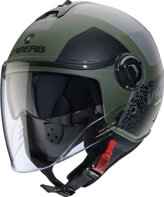 Caberg Riviera V4 X Alpha matt grün/schwarz/grau