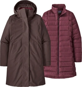 Patagonia Tres 3-in-1 Funktionsmantel den brown (Damen)
