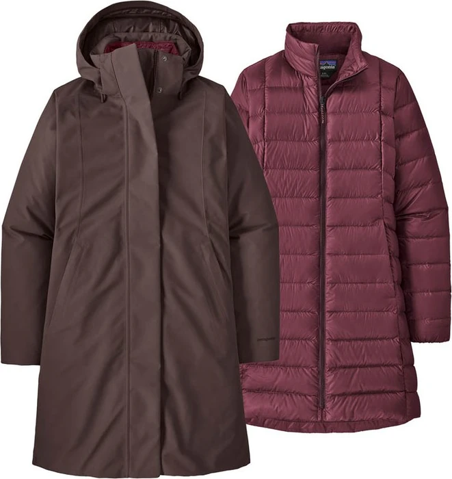 Patagonia Tres 3-in-1 Funktionsmantel den brown (Damen)