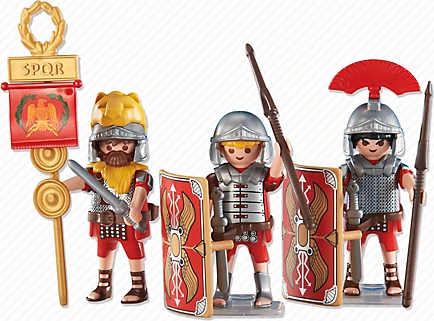 playmobil History 3 römische Soldaten