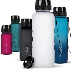 720°DGREE uberBottle softTouch Trinkflasche 1.5l snow white