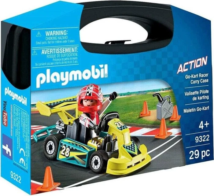 playmobil City Action Go-Kart-Rennfahrer zum Mitnehmen