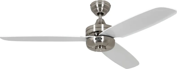 CasaFan Night Flight BN-WE Deckenventilator chrom/weiß