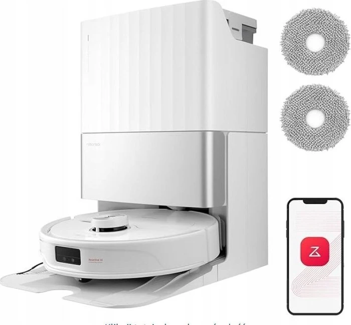 Roborock Qrevo Master Saug-/Wischroboter weiß inkl. Absaug-/Reinigungsstation