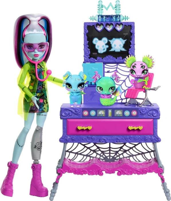 Mattel Monster High - Make-A-Monster Pet Spielset Frankie Stein