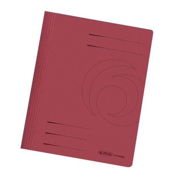 Herlitz Intensiv Schnellhefter Karton, A4, bordeaux