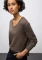 Street One Kuscheliger V-Neck Pullover nomad brown mel. (Damen) Vorschaubild