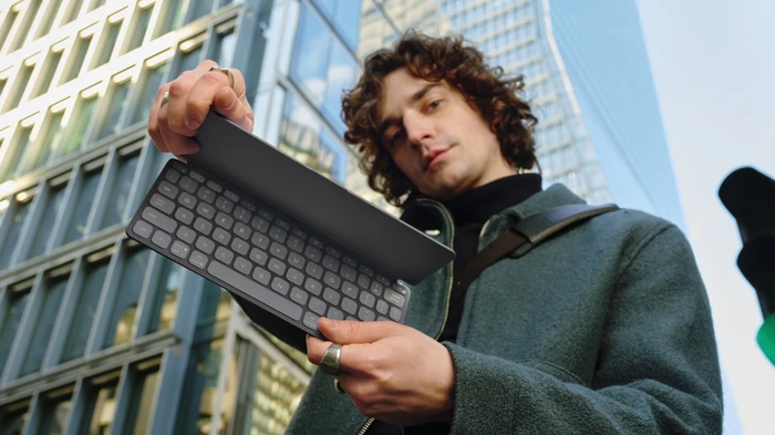 Logitech Keys-To-Go 2, Grafit, Bluetooth, DE