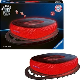 Ravensburger Puzzle 3D Puzzle Iconics Allianz Arena - mit Licht