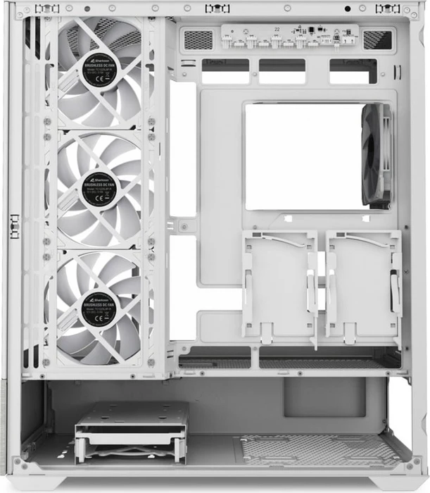Sharkoon AK7 ARGB White, Glasfenster