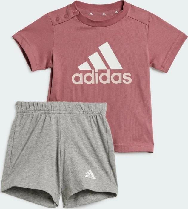 adidas Essentials Organic Cotton T-Shirt and Shorts Set (Junior)