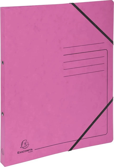 Exacompta Ringbuch 2-Ring, 20mm, A4, rosa