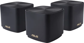 ASUS ZenWiFi AX Mini XD4, AX1800, schwarz, Router und 2x Repeater Set, 3er-Bundle (90IG05N0-MO3R10 / 90IG05N0-MO3RH0)