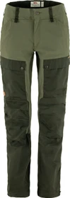 Fjällräven Keb Curved Hose lang deep forest/laurel green (Damen)