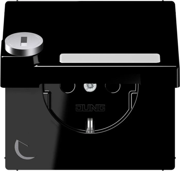 Jung Serie LS Steckdose Thermoplast 16A 250V, schwarz
