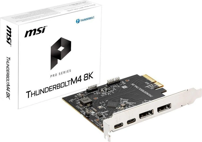 MSI ThunderboltM4 8K, PCIe 3.0 x4