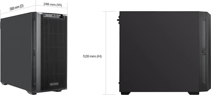 SilverStone Case Storage CS383, schwarz