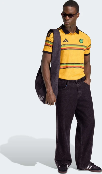 adidas Jamaika 26 x Bob Marley 2026 Heimtrikot kurzarm (Herren)