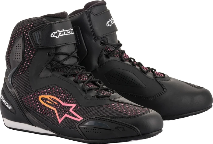 Alpinestars Stella Faster-3 Rideknit schwarz/gelb/rosa