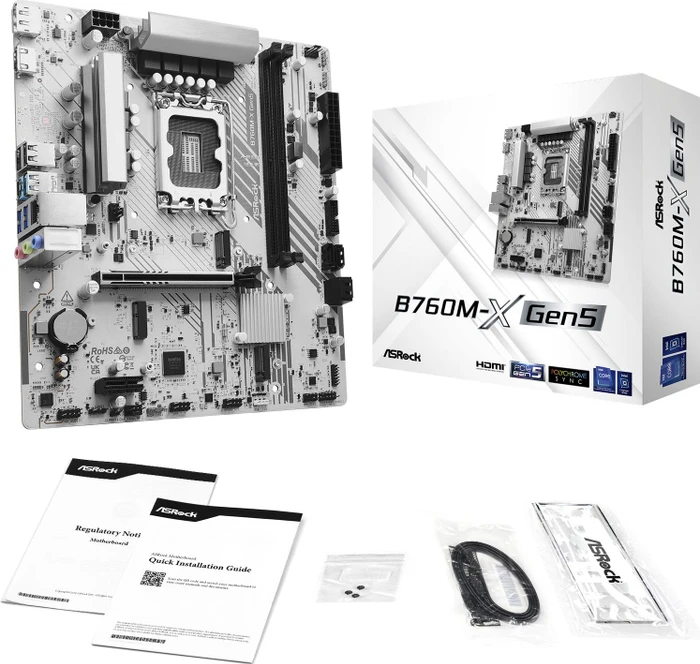 ASRock B760M-X Gen5 (Intel 1700)
