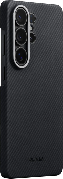Pitaka Edge Case für Samsung Galaxy S26 Ultra schwarz/grau