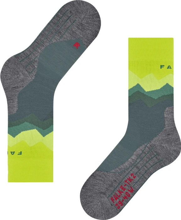Falke TK2 Explore Wandersocken steel grey (Herren)