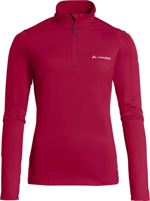 Vaude Livigno Halfzip II Fleece Funktionsshirt langarm crimson red (Damen)