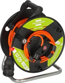 Brennenstuhl Garant G Bretec Gartenkabeltrommel, Gerätetrommel, Schuko auf 1x Schuko, 38m, IP44, AT-N05V3V3-F 3G1,5