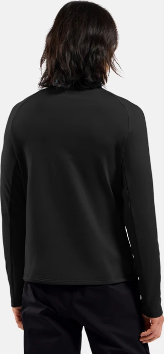 Odlo Essentials Light Mid Layer Half-Zip Funktionsshirt langarm schwarz (Herren)