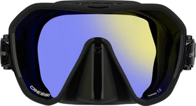 Cressi Z2 Tauchermaske schwarz/blau/orange