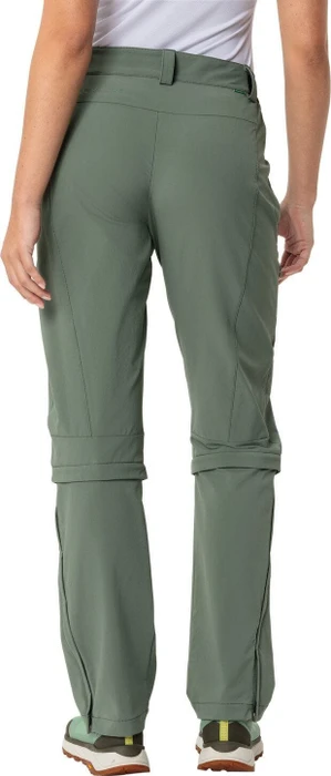 Vaude Farley Stretch Capri T-Zip III Zip-Off Hose lang agave (Damen)