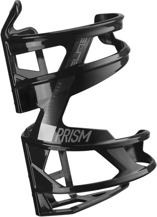 Elite Prism Carbon Right Flaschenhalter glossy/white graphic