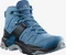 Salomon X Ultra 4 Mid GTX copen blue/black/dark denim (Damen) Vorschaubild