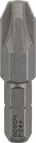 Bosch Professional Extra Hart Pozidriv Bit 1/4", PZ4x32mm, 25 Stück