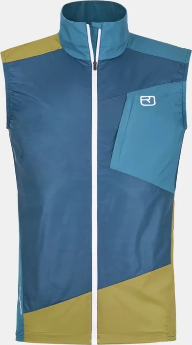 Ortovox Windbreaker Funktionsweste petrol blue (Herren)