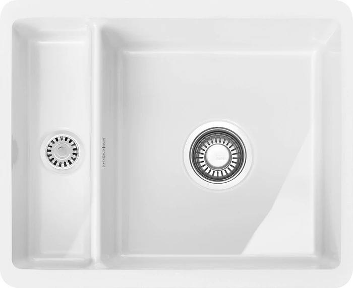 Franke Kubus KBK 160 Unterbau Becken rechts glacier