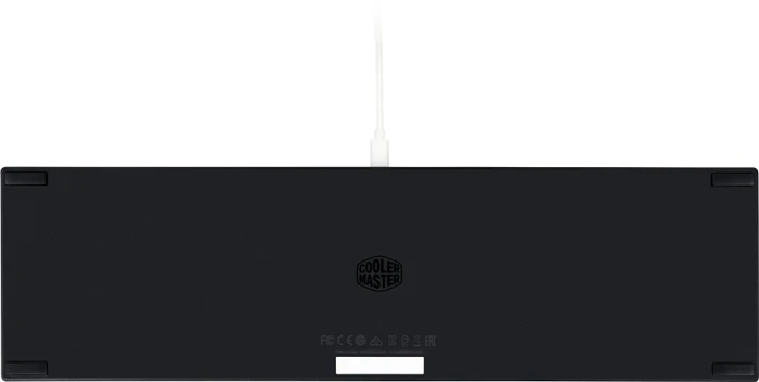 Cooler Master SK650, LEDs RGB, White Limited Edition, MX LOW PROFILE RGB RED, USB, DE