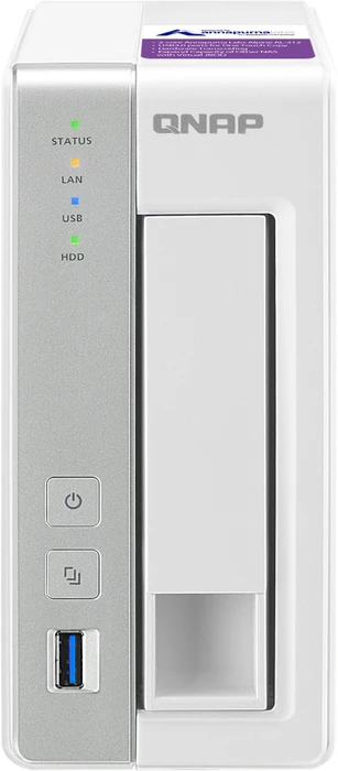 QNAP Turbo Station TS-131P, 1GB RAM, 1x RJ-45 1000Base-T, 3x USB-A 3.0