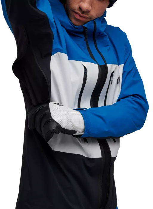 Black Diamond Dawn Patrol Hybrid Shell Funktionsjacke kingfisher/white/black (Herren)