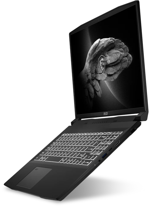 MSI Creator M16 A12UC-284, Core Black, Core i7-12700H, 16GB RAM, 512GB SSD, GeForce RTX 3050, DE