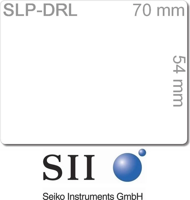 Seiko Instruments Etiketten SLP-DRL, 54x70mm, weiß, 1er-Pack (320 Etiketten) (42100614)