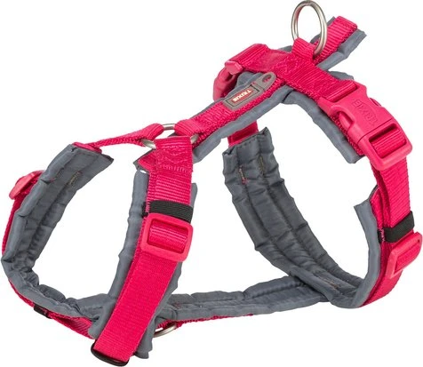 Trixie Premium Trekking Geschirr, XS-S, Fuchsia/Grafit (1996911)