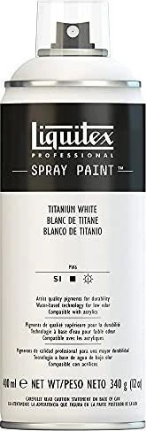 Liquitex Professional Spray Paint titanium white, 400ml