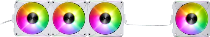 ADATA XPG Hurricane MAG 120 ARGB PWM, weiß, 120mm, 4er-Pack