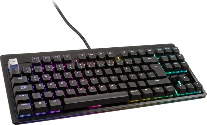 Mountain Everest Core Midnight Black, TKL, LEDs RGB, Gunmetal Gray, MX RGB RED, USB, DE
