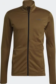 adidas Terrex Multi Primegreen Full-Zip Fleece Jacke brown malt (Herren)